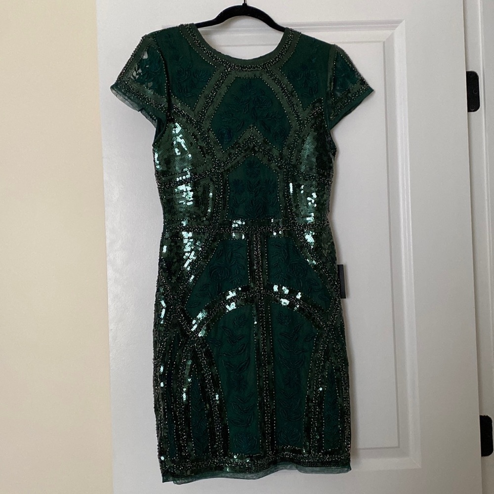 BNWT Emerald Green Sequin Dress